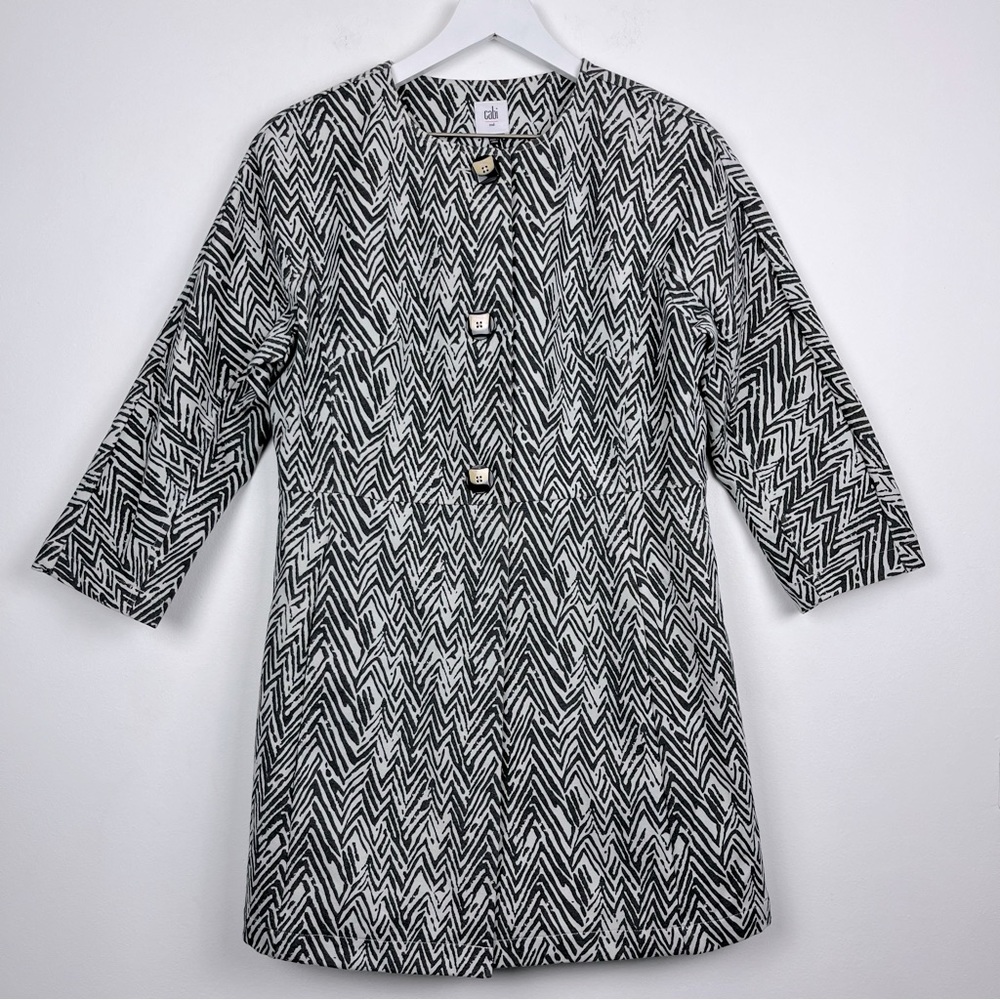 Cabi Zig Zag Ponte Knit Jacket style #3034 - Picture 1 of 11